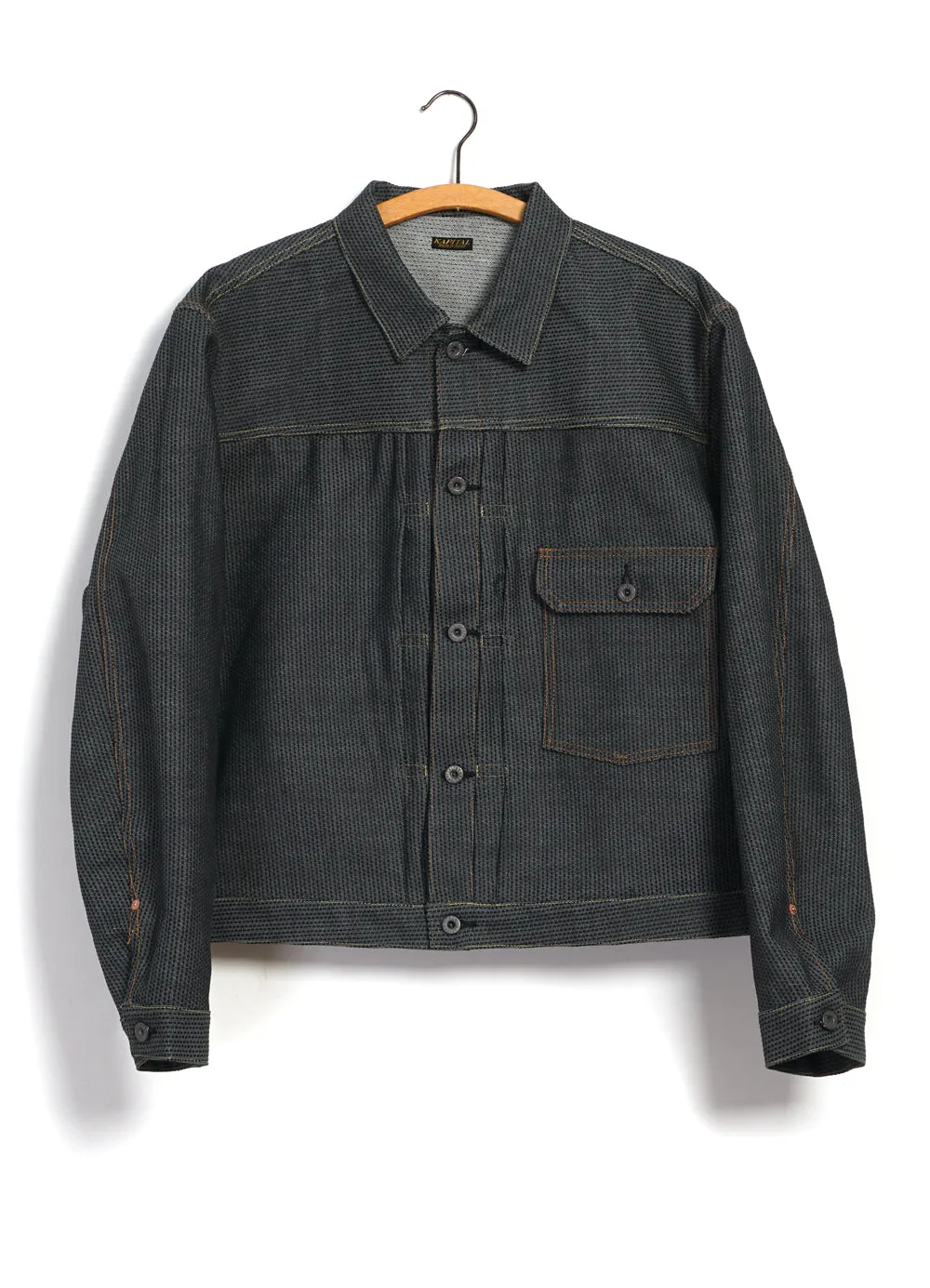 CENTURY DENIM | 1ST Jacket | N7S(Silver) sold by Hansen Garments