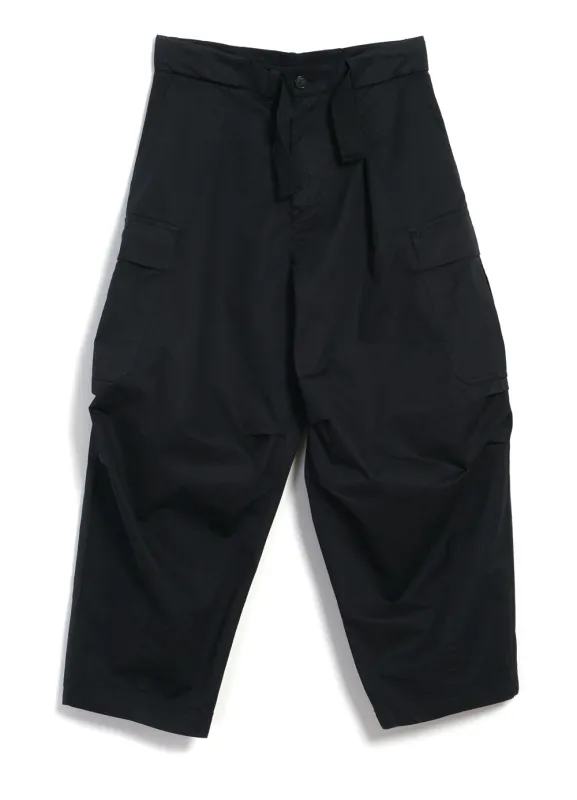 BENNY | Super Wide Ballon Trousers | Black Drill made by Hansen Garments
