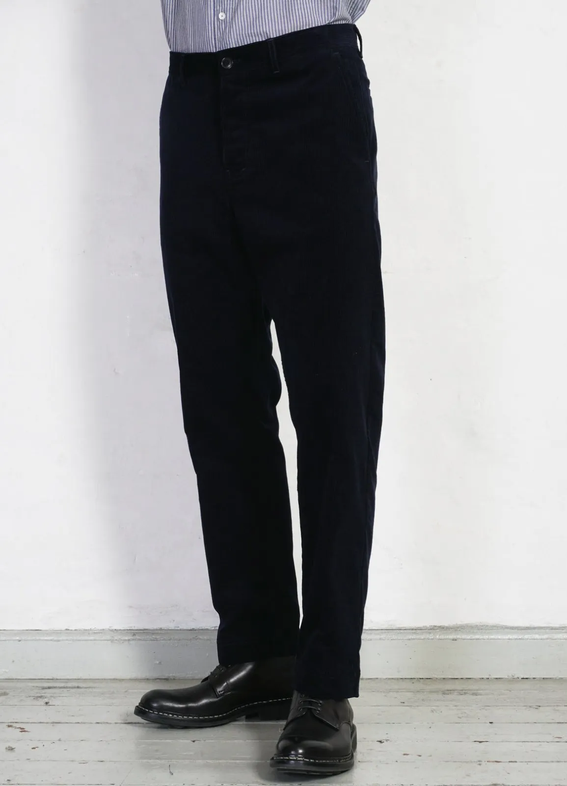 KEN | Wide Cut Trousers | Fluid Navy sold by Hansen Garments product image thumbnail 4