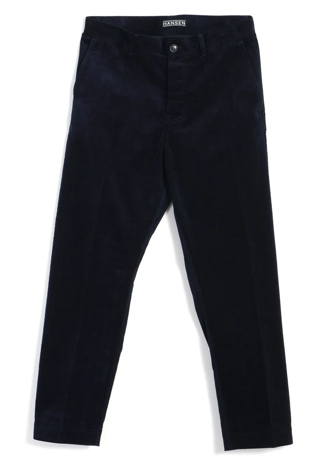 KEN | Wide Cut Trousers | Fluid Navy sold by Hansen Garments