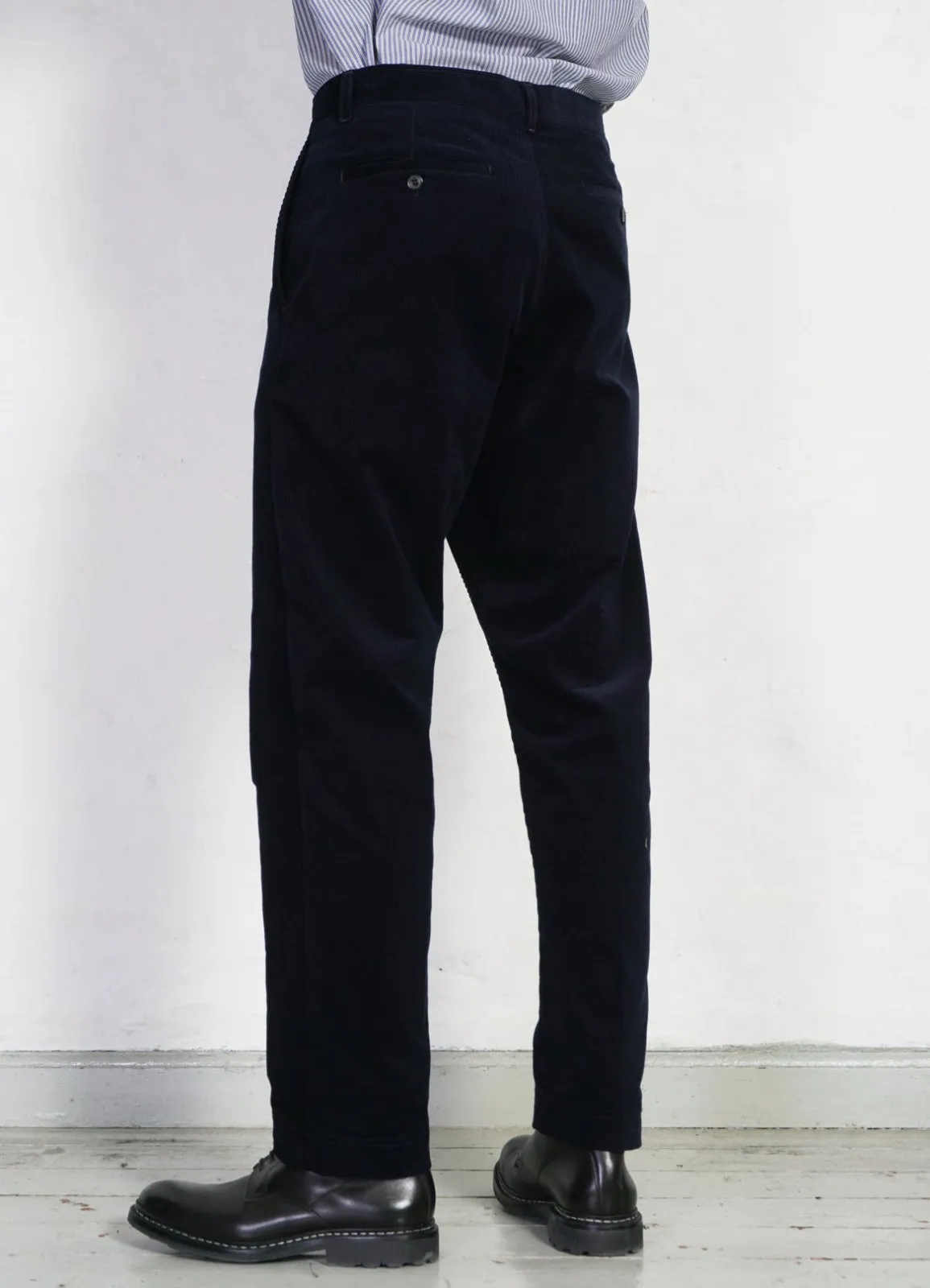 KEN | Wide Cut Trousers | Fluid Navy sold by Hansen Garments product image thumbnail 5