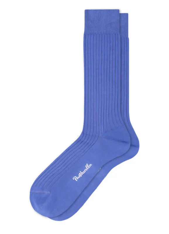 DANVERS | Cotton Lisle Socks | Aster made by Pantherella