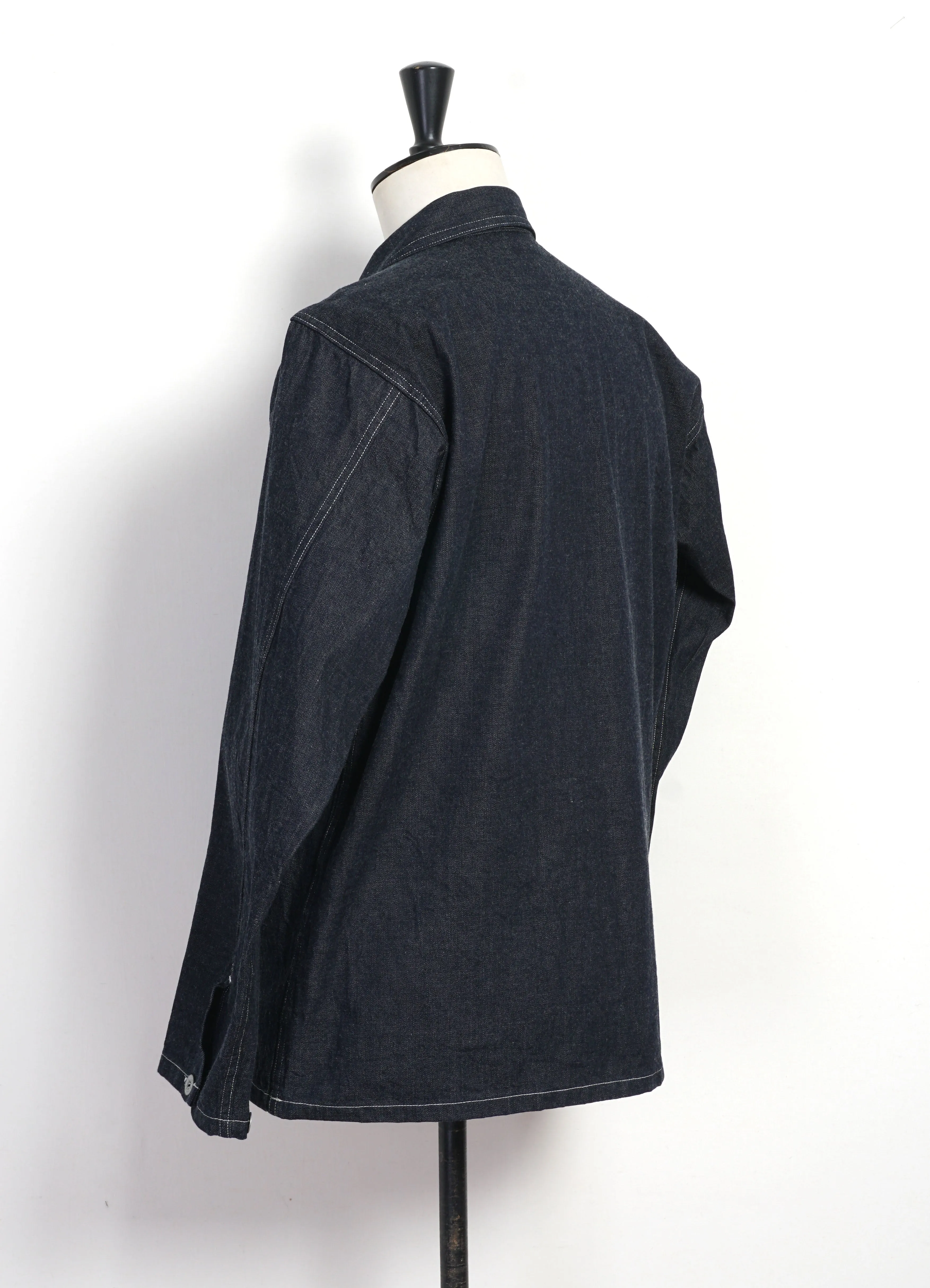 U.S. ARMY DENIM PULLOVER JACKET | Indigo sold by Hansen Garments product image thumbnail 3
