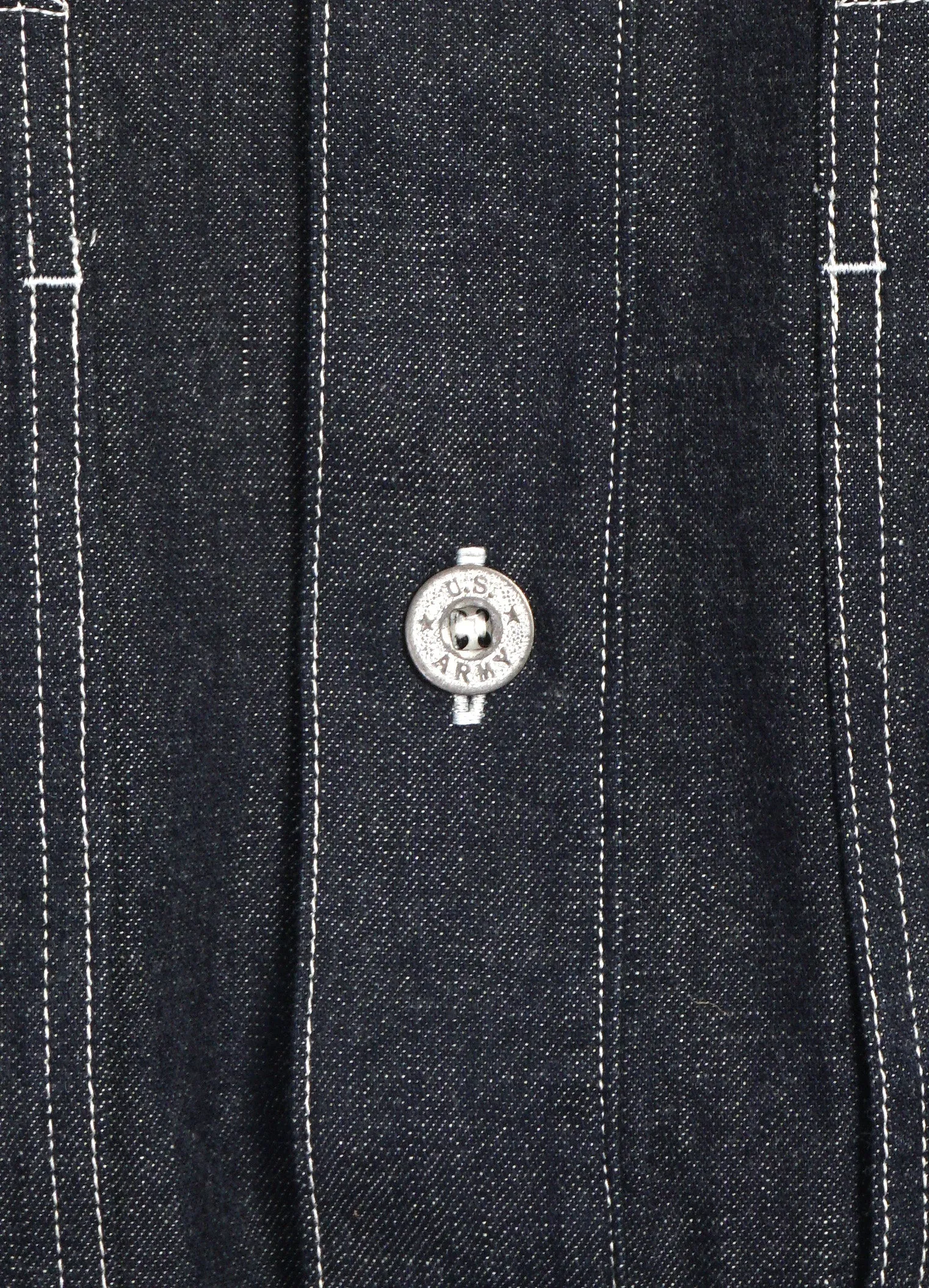 U.S. ARMY DENIM PULLOVER JACKET | Indigo sold by Hansen Garments product image thumbnail 5