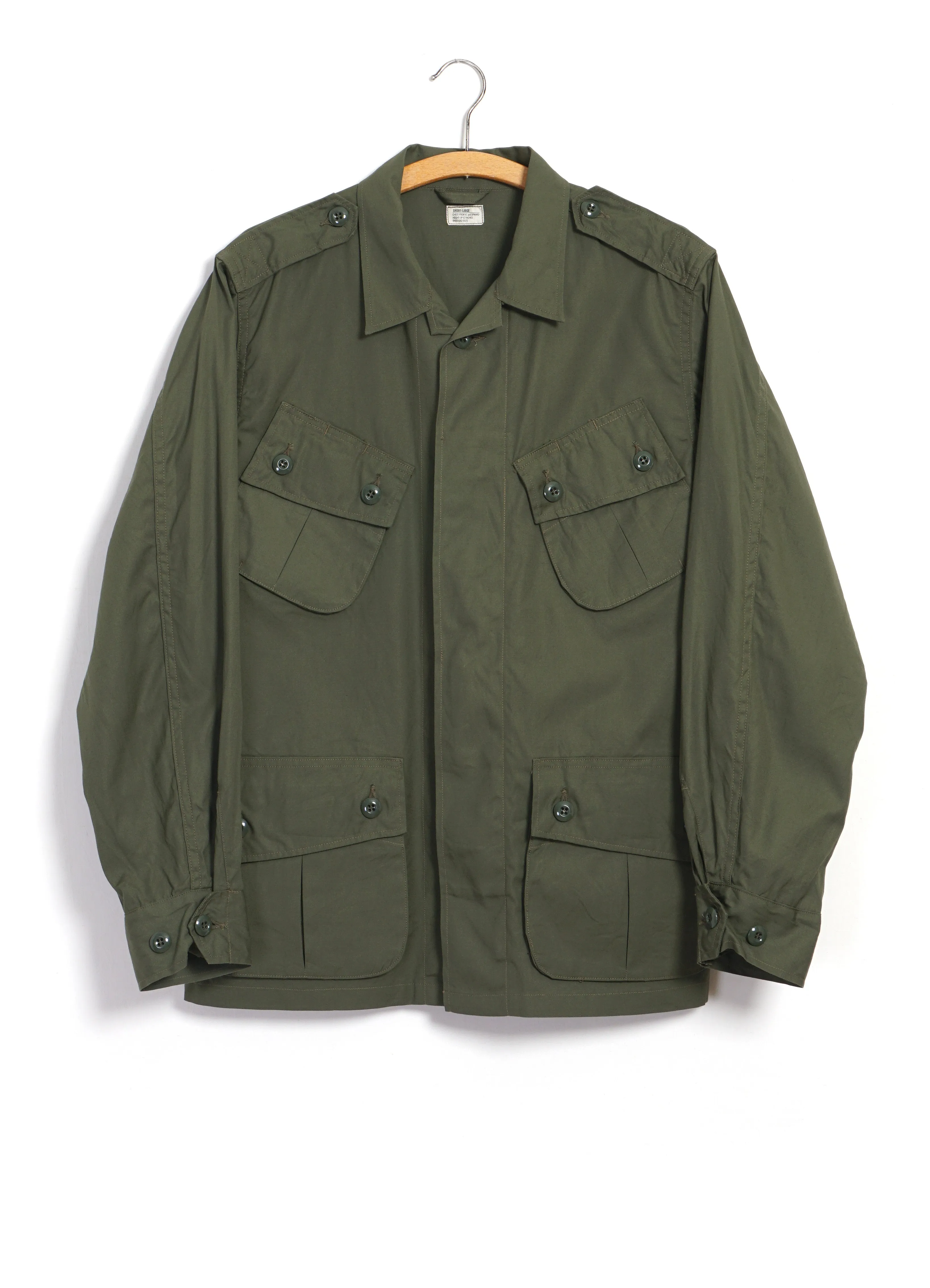 U.S. ARMY TROPICAL JACKET | Olive sold by Hansen Garments