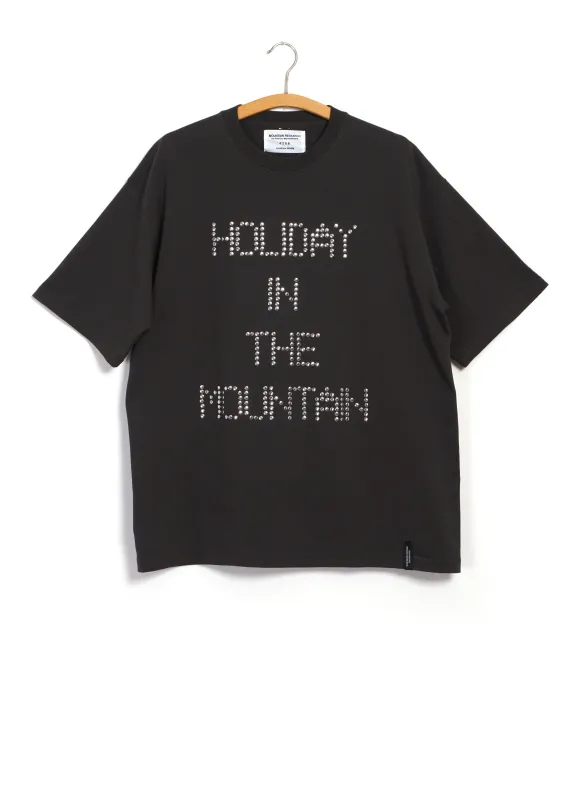 H.I.T.M | Rivet T-shirt | Black made by Mountain Research
