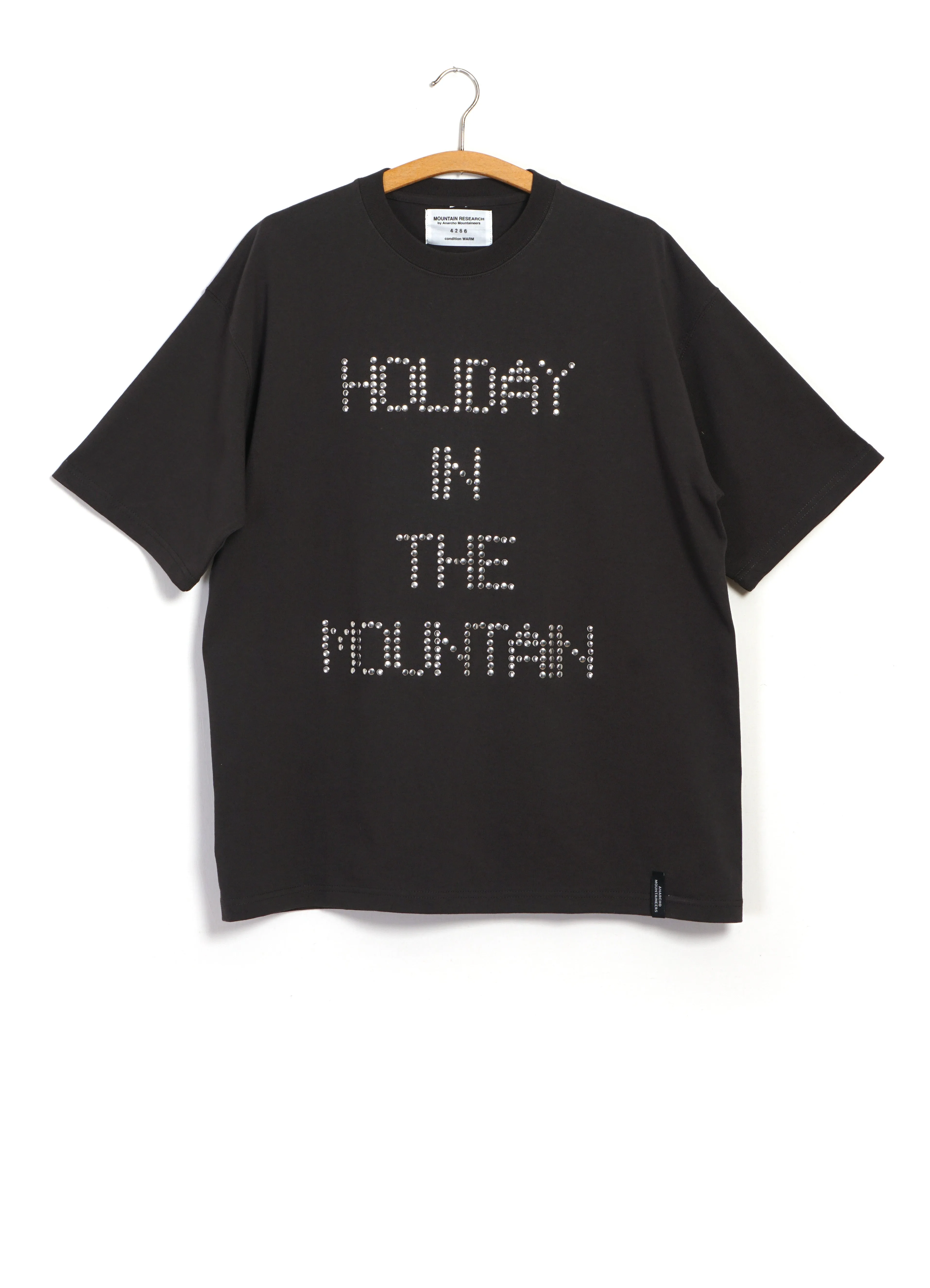 H.I.T.M | Rivet T-shirt | Black sold by Hansen Garments