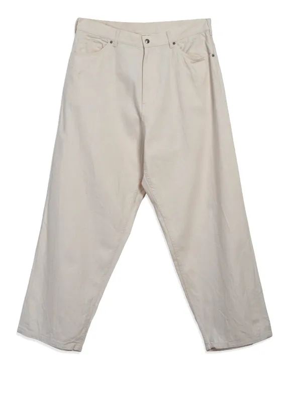 MT578 | Baggy Twill Trousers | Off White made by Mountain Research