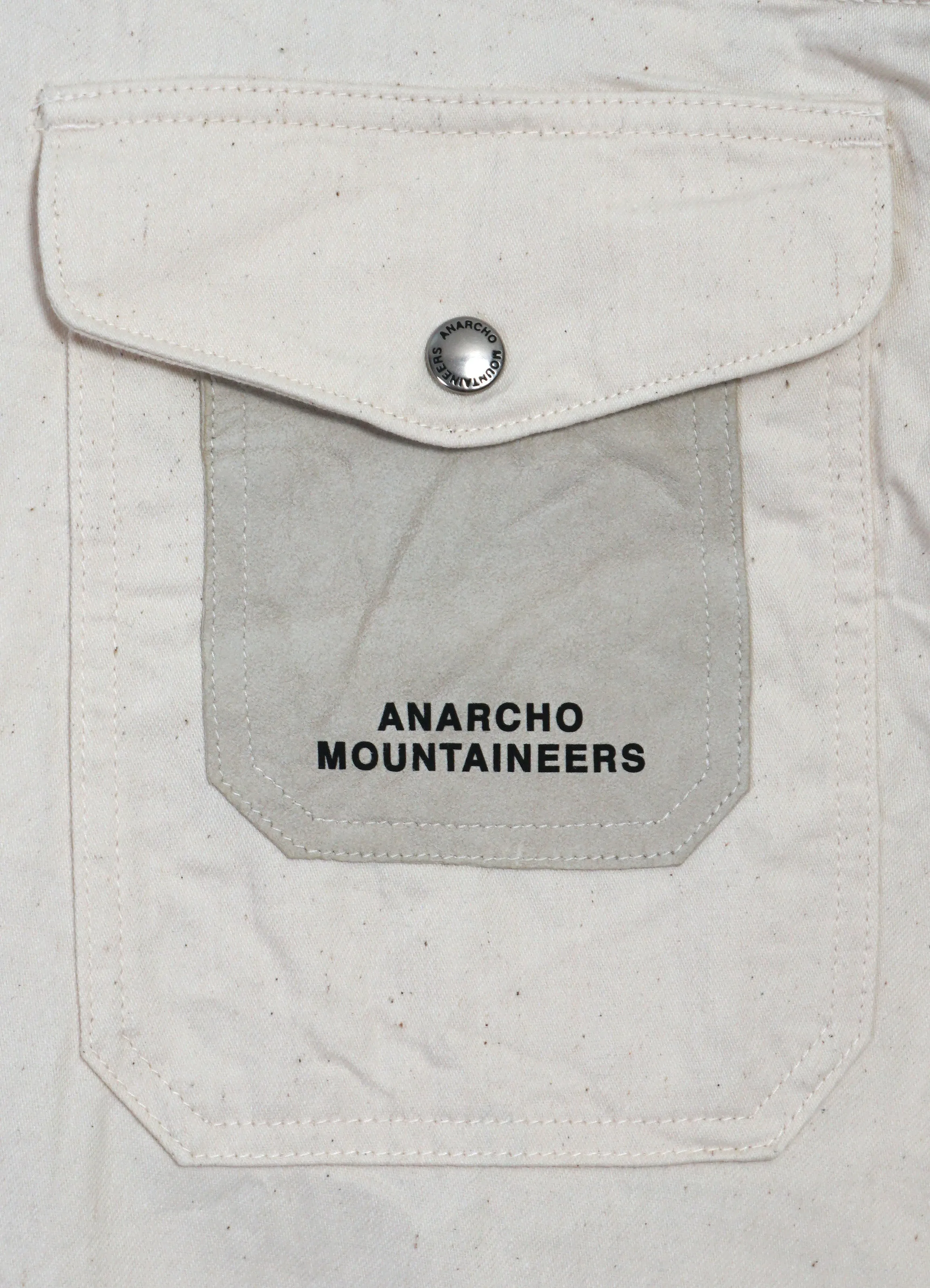 MT578 | Baggy Twill Trousers | Off White sold by Hansen Garments product image thumbnail 3