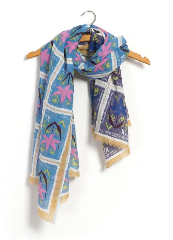 ÉTOLE | Stole Scarf | D-Blue Bell made by Hansen Garments