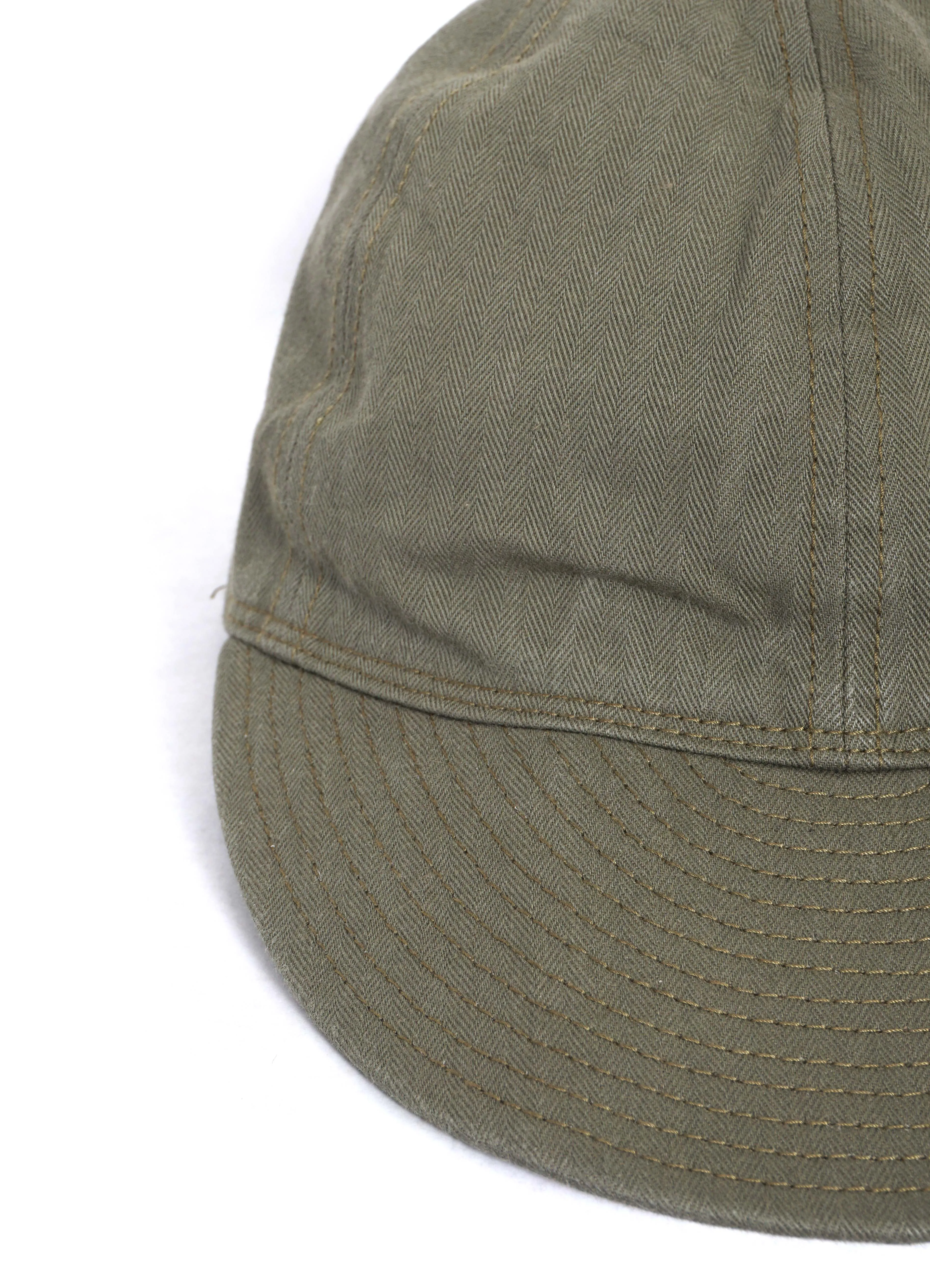 TYPE A-3 MECHANICS CAP | Olive sold by Hansen Garments product image thumbnail 2