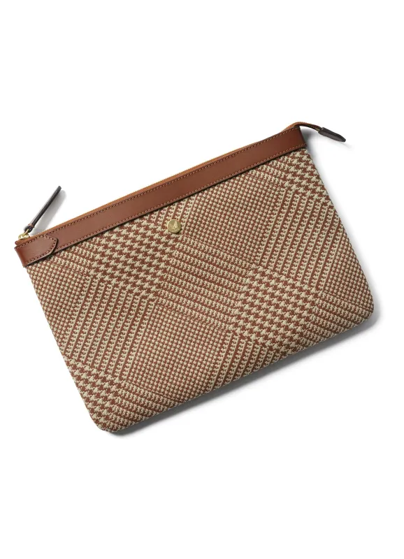 M/S POUCH LARGE | A Lovely Land/Cuoio made by Mismo