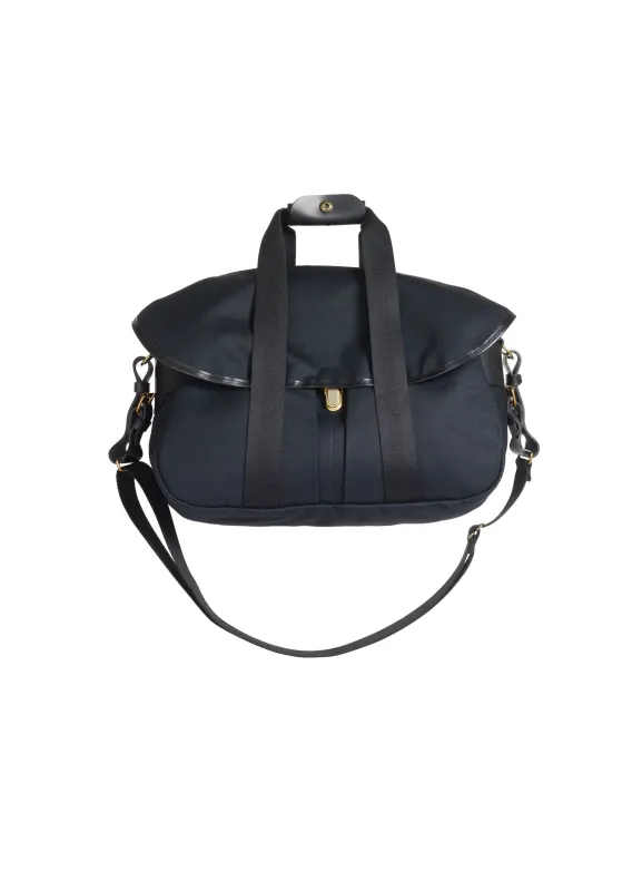 BUSINESS MUSETTE | Cotton Canvas Bag | Black made by Bleu de Chauffe