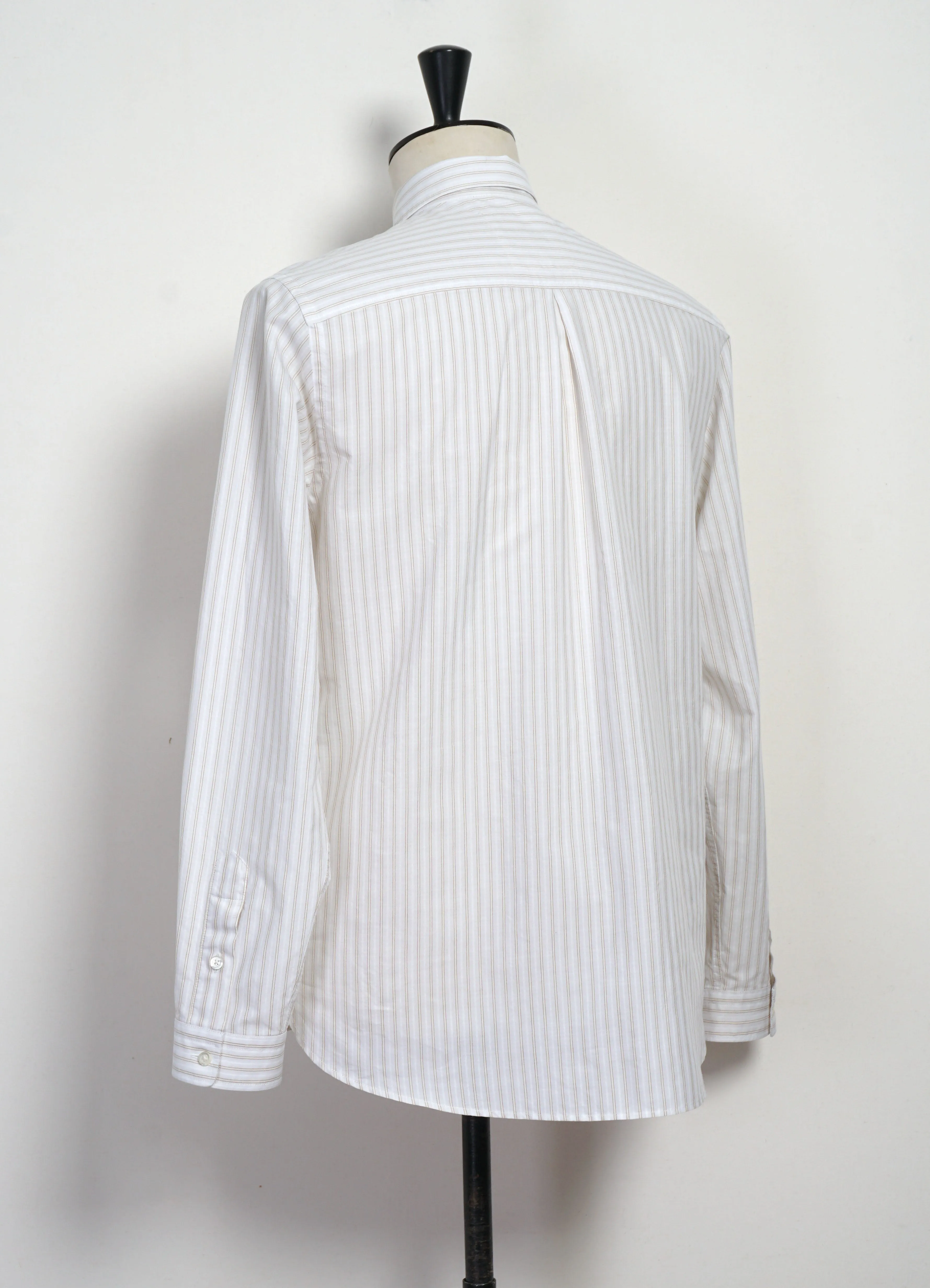 HENRI 32-21-9 | Classic Shirt | Yellow Stripes sold by Hansen Garments product image thumbnail 4