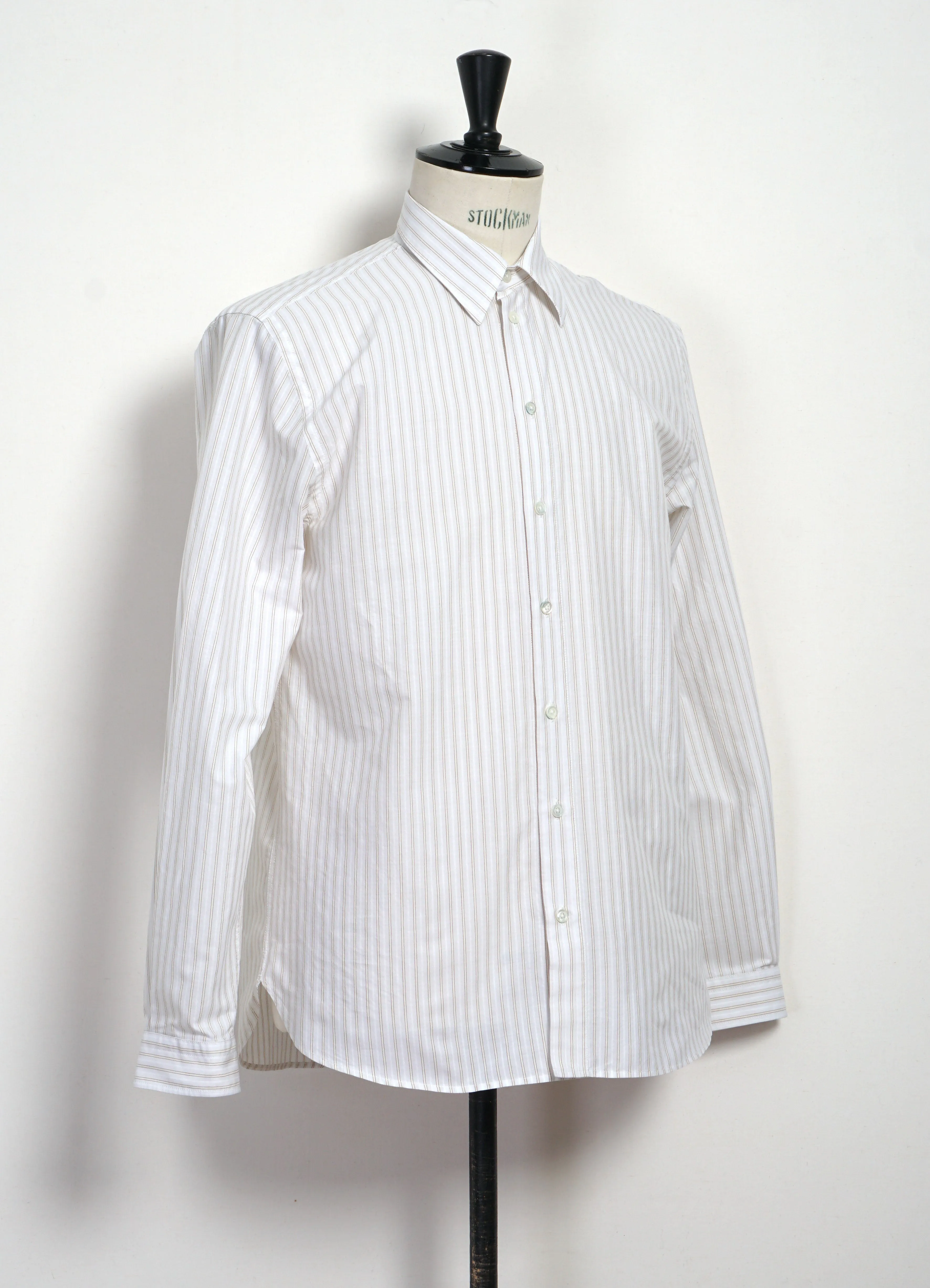 HENRI 32-21-9 | Classic Shirt | Yellow Stripes sold by Hansen Garments product image thumbnail 5