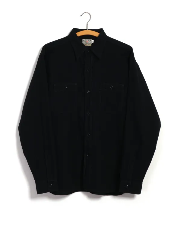 CHAMBRAY WORK SHIRT | Black made by Buzz Rickson’s