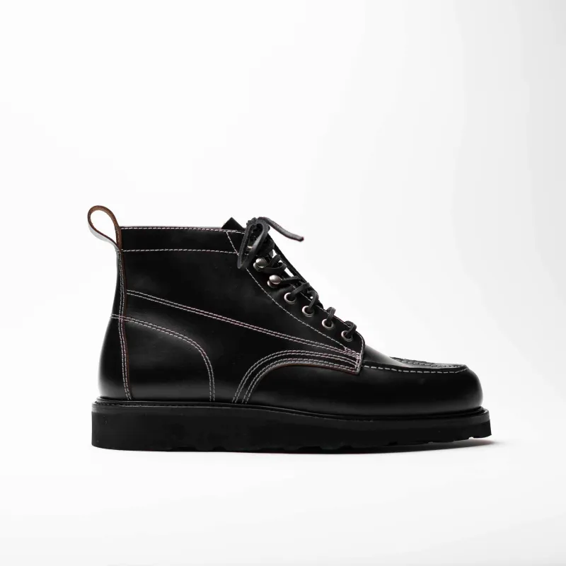Powell - Chaussures Boots Cuir Noir sold by Max Sauveur