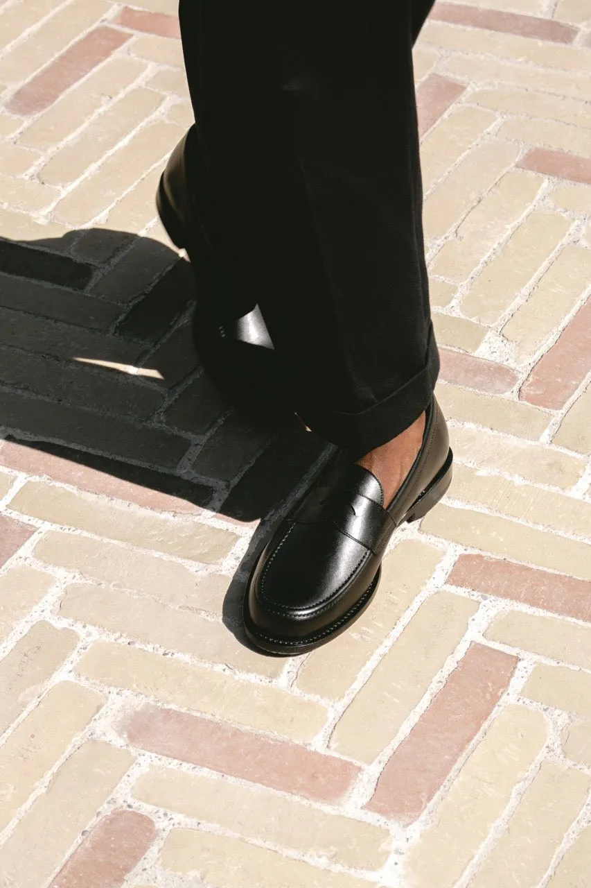 Penny Loafer - Chaussures Mocassin Cuir Noir sold by Max Sauveur product image thumbnail 2