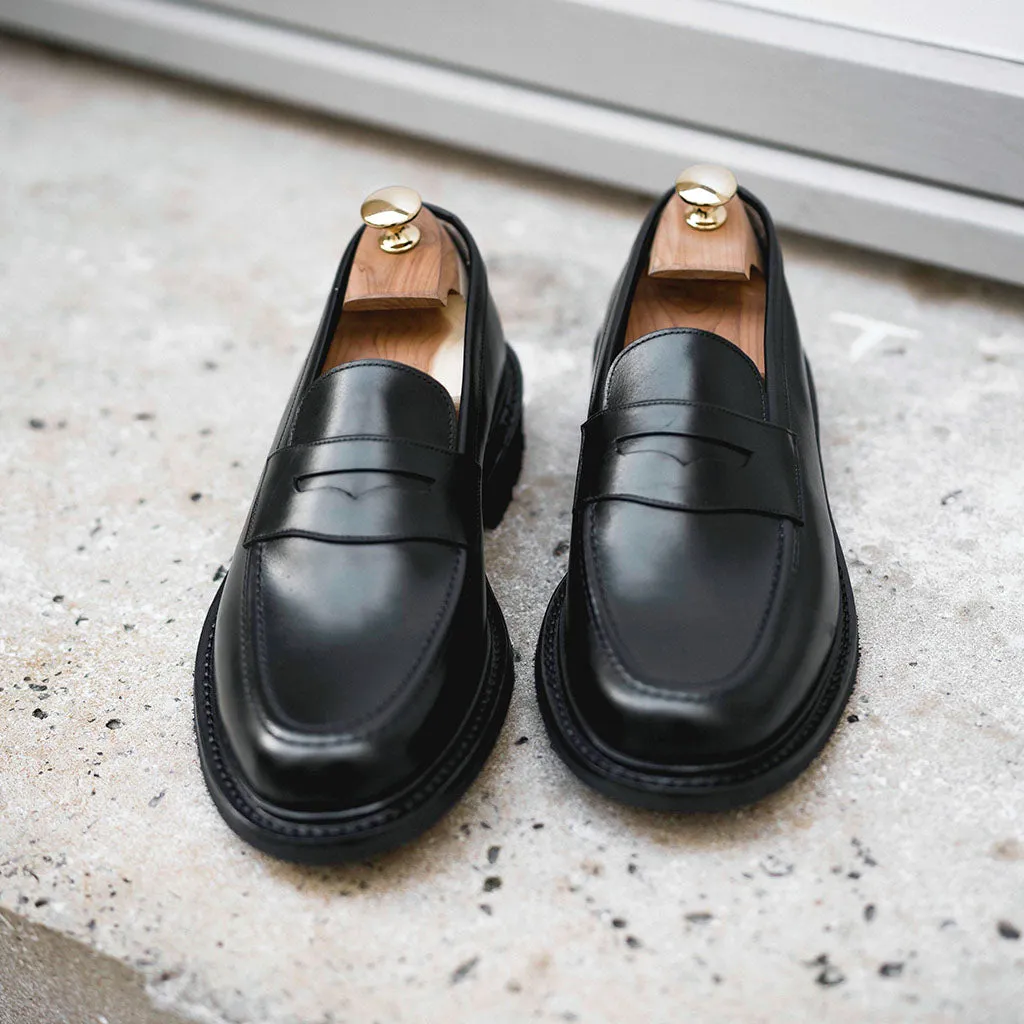 Paul - Chaussures Mocassin Cuir Noir sold by Max Sauveur