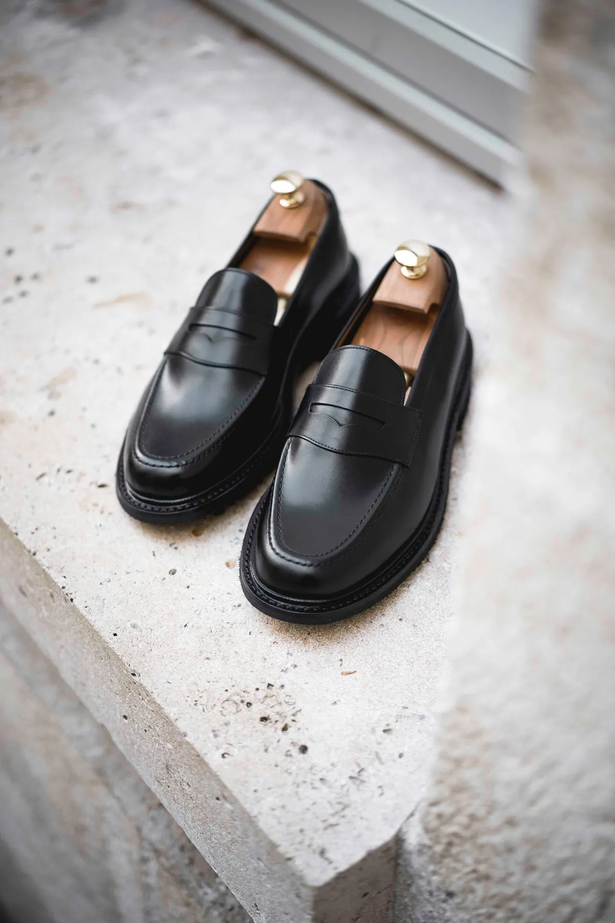 Paul - Chaussures Mocassin Cuir Noir sold by Max Sauveur product image thumbnail 5