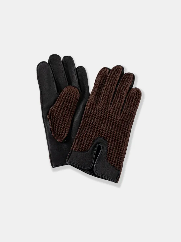 Black Leather Gloves sold by Grand Lè Mar