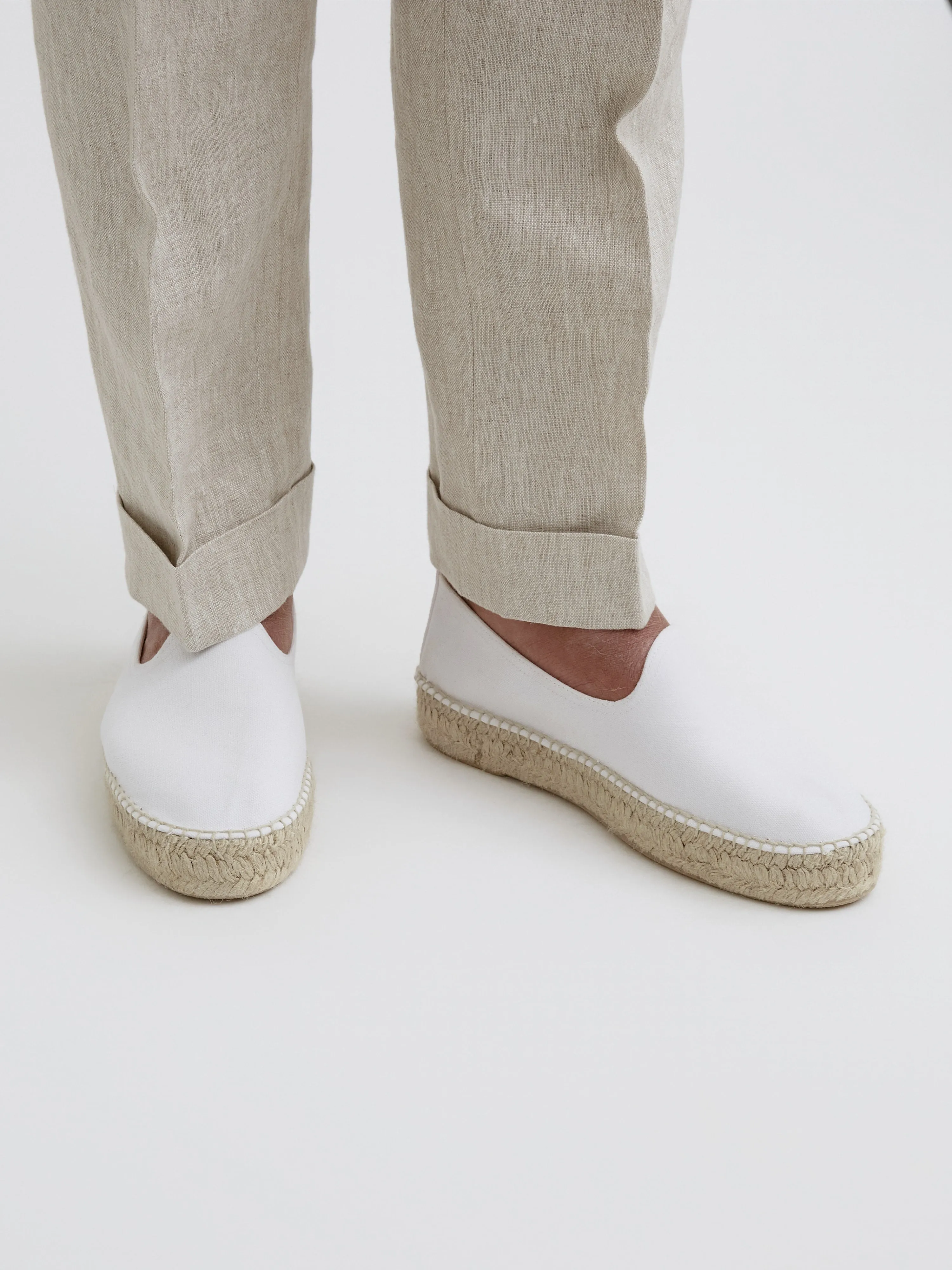 Espadrilles White Canvas sold by Grand Lè Mar product image thumbnail 2