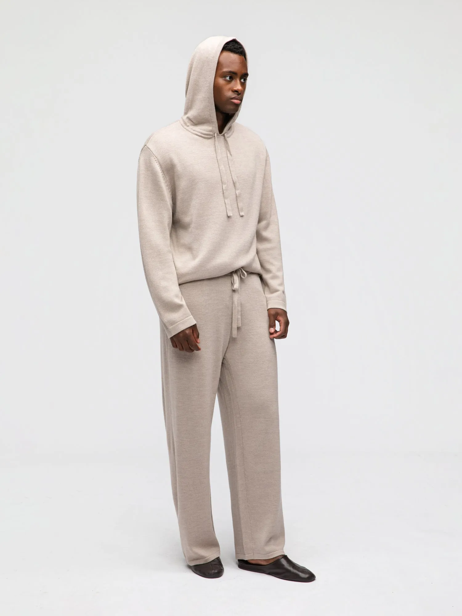 Camel Merino Wool Hoodie sold by Grand Lè Mar product image thumbnail 3