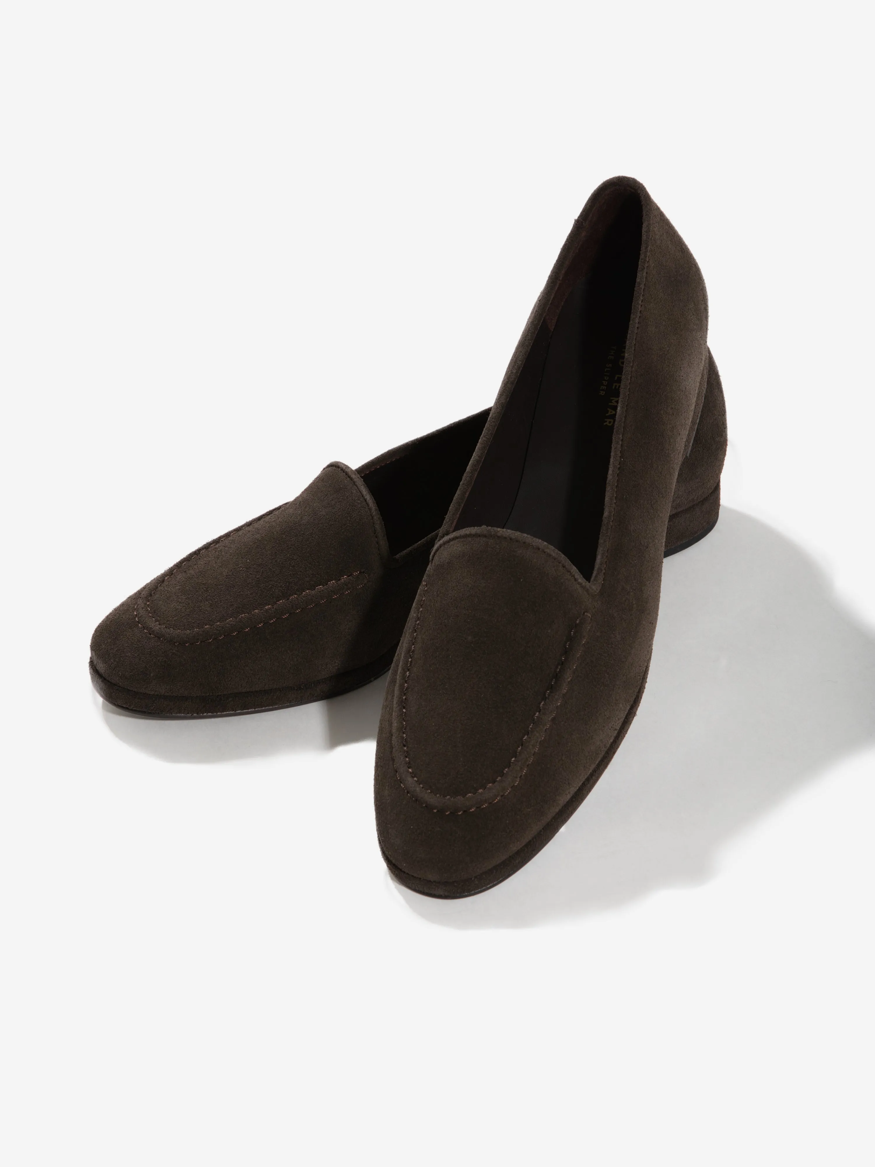 Brown Suede Belgian Loafers sold by Grand Lè Mar product image thumbnail 5