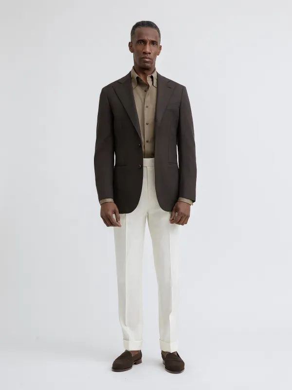 Brown Wool Jacket (SB) sold by Grand Lè Mar