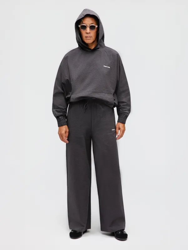 Dark Grey Seersucker Cotton Set sold by Grand Lè Mar