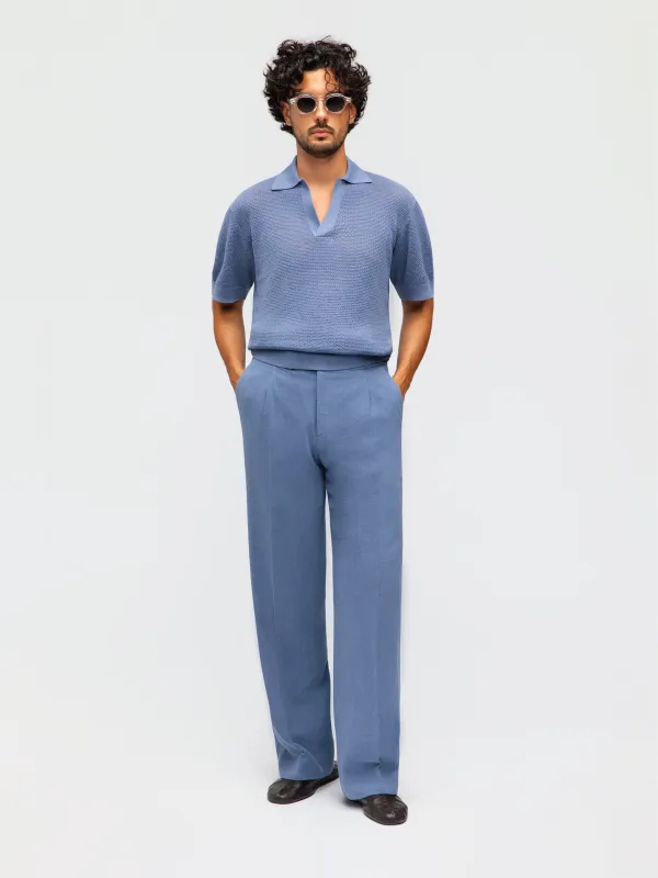 Denim Knit Jersey made by Grand Lè Mar