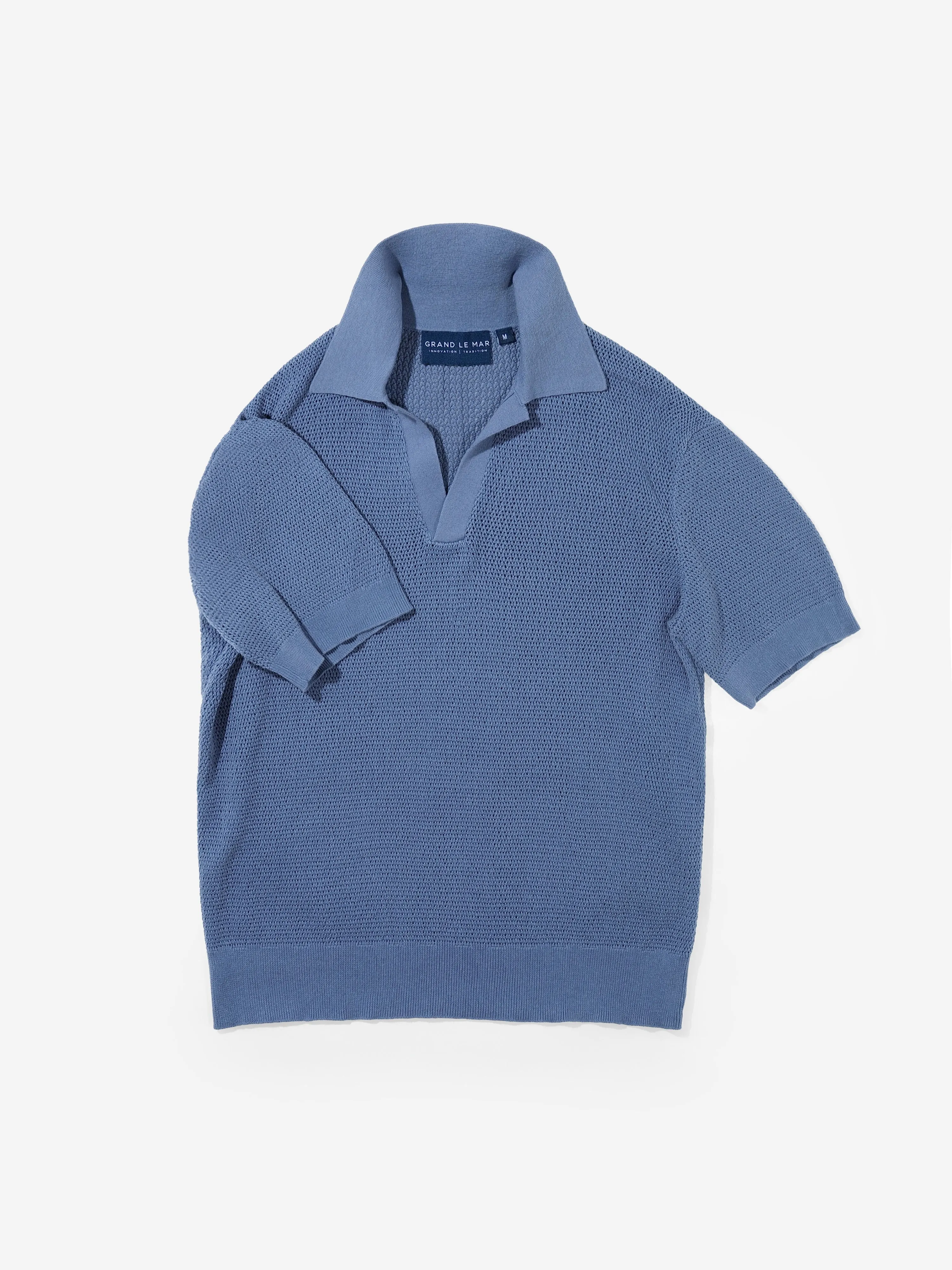 Denim Knit Jersey sold by Grand Lè Mar product image thumbnail 2
