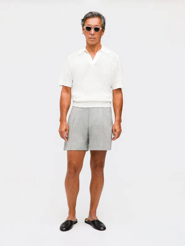 White Knit Jersey made by Grand Lè Mar