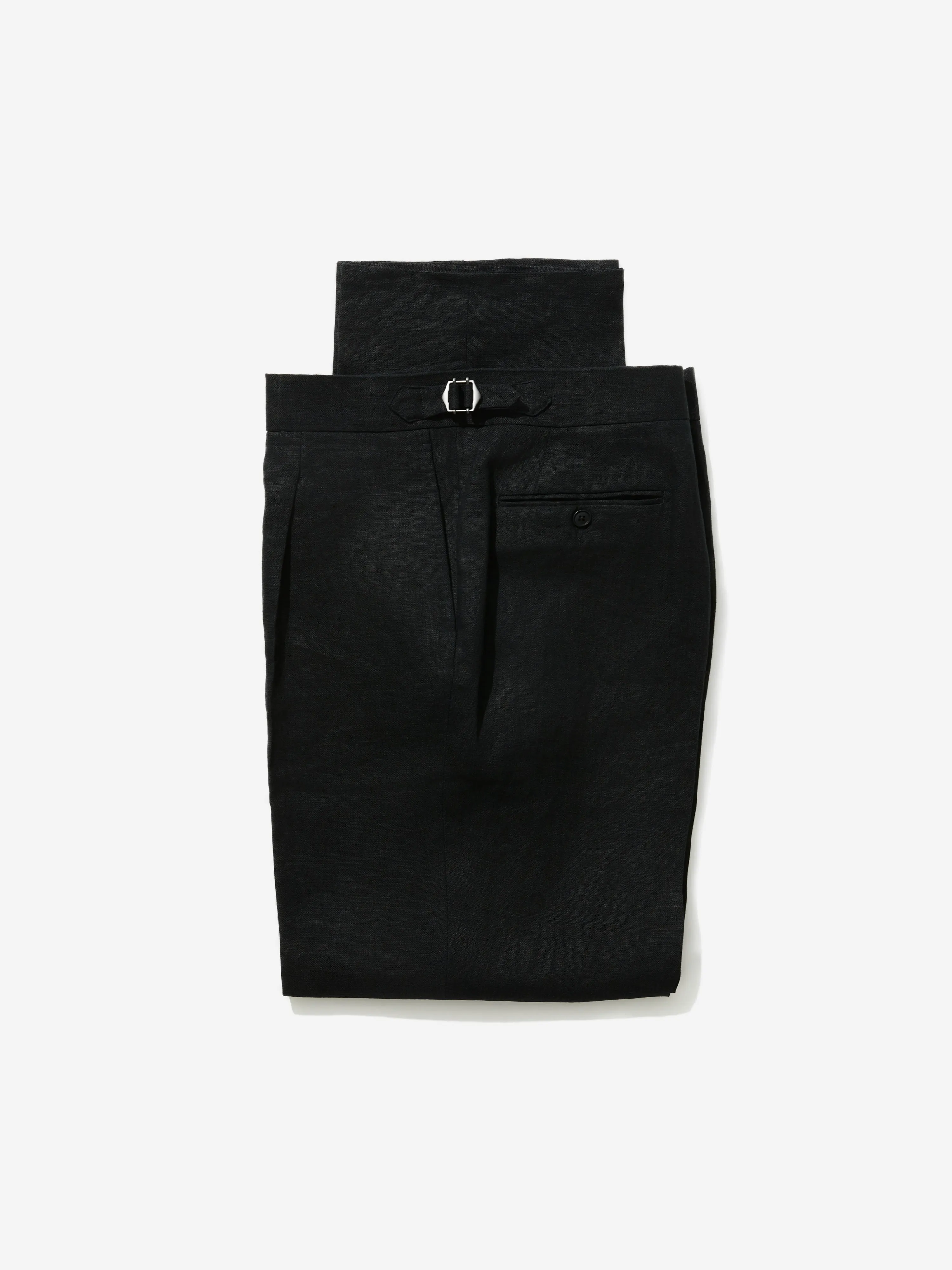 Black Linen Suit (Casual Fit) sold by Grand Lè Mar product image thumbnail 4