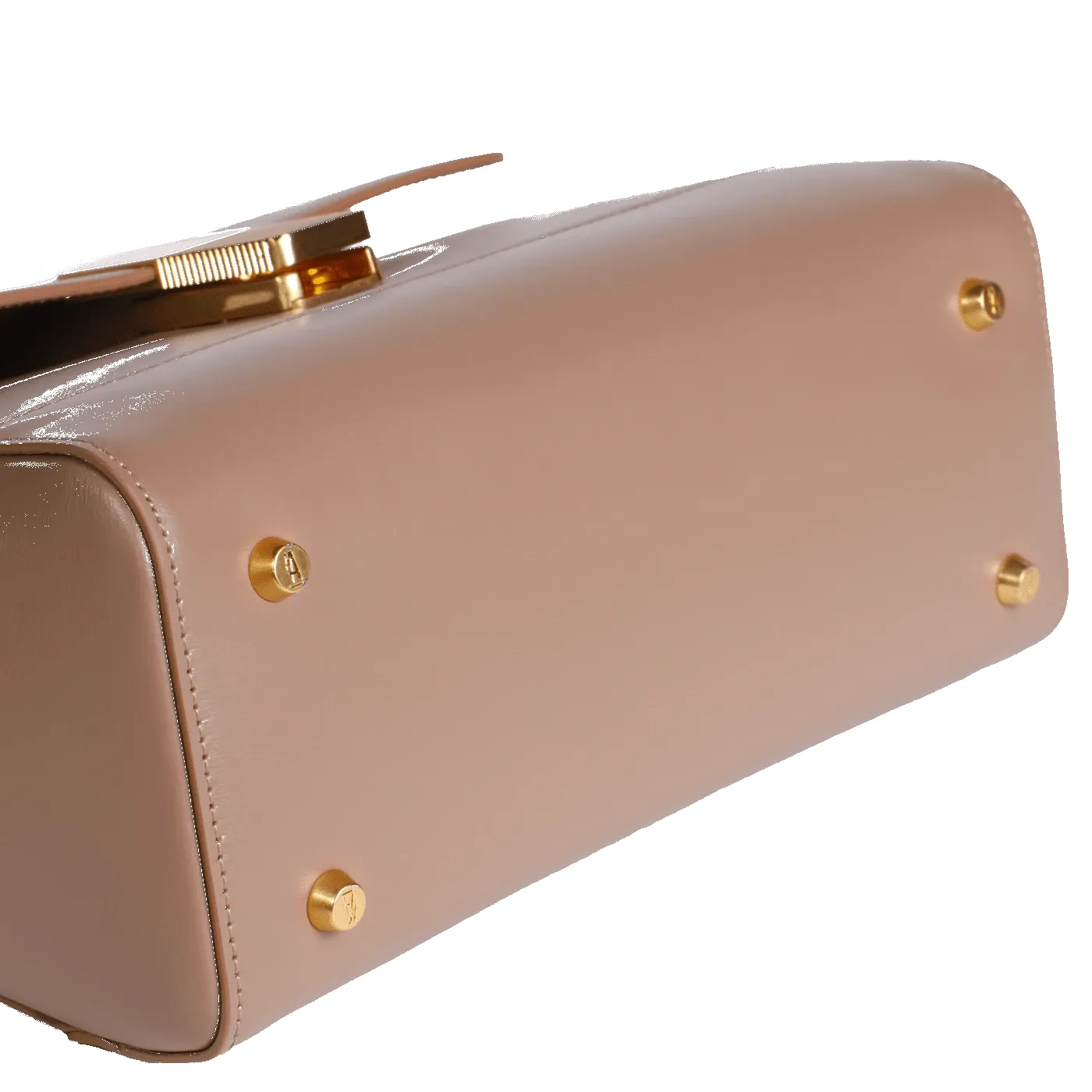 Mini Marly Gold Edition - Cuir Box Taupe sold by Ateliers August product image thumbnail 5