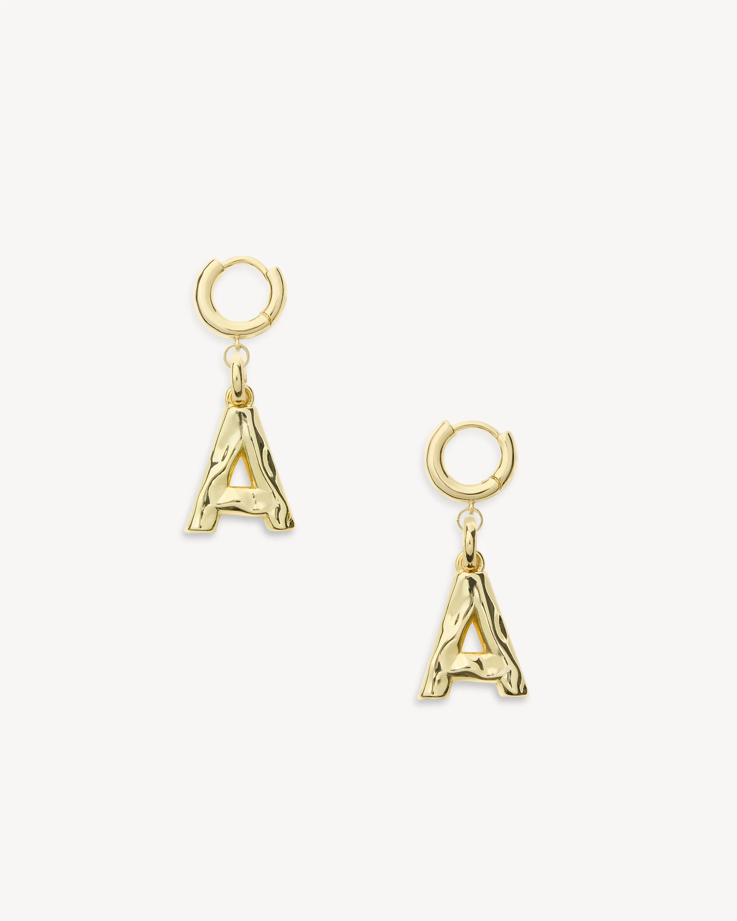 Monogram Huggies in Gold sold by Machete product image thumbnail 4