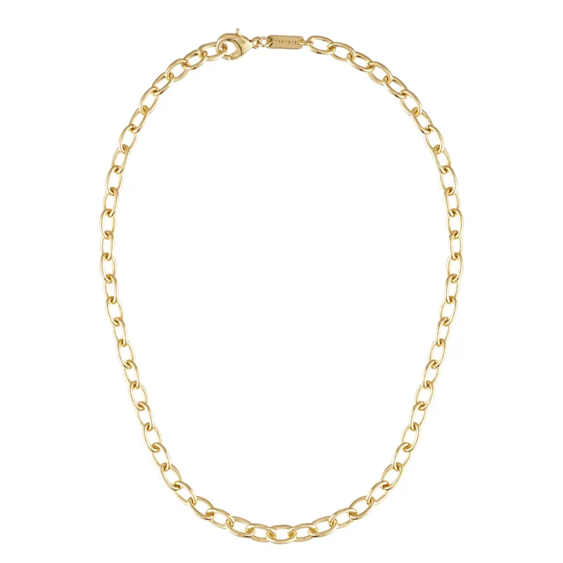 Essential Link Necklace in Gold made by Machete