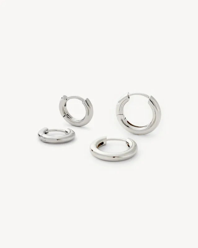 A Simple Stack in Silver sold by Machete