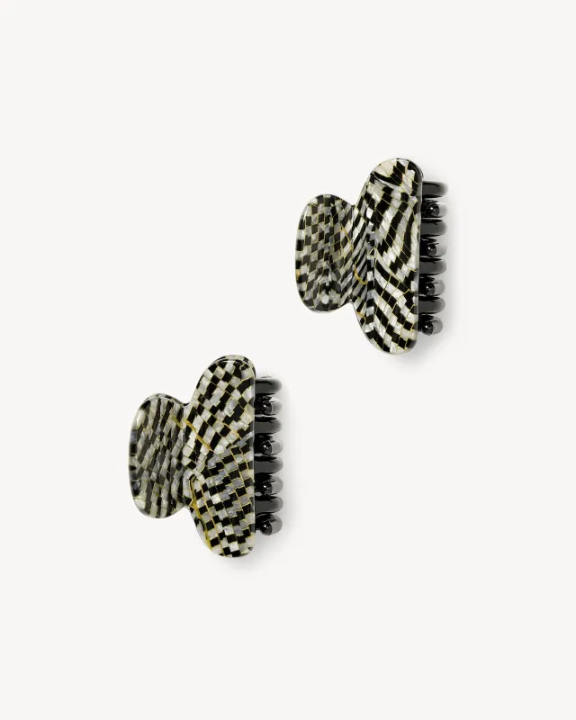 Twin Heirloom Claws in Perle Noir sold by Machete