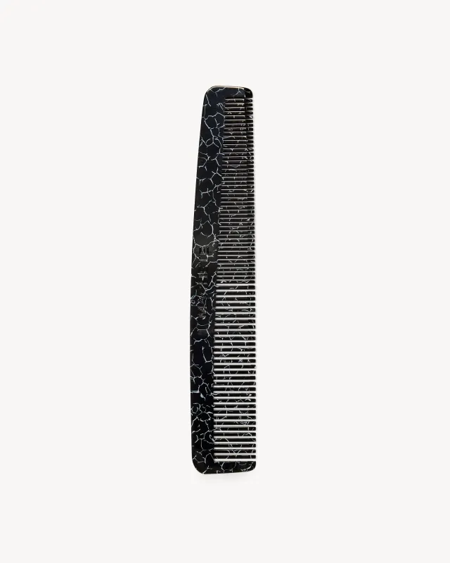 No. 1 Comb in Black Marble sold by Machete