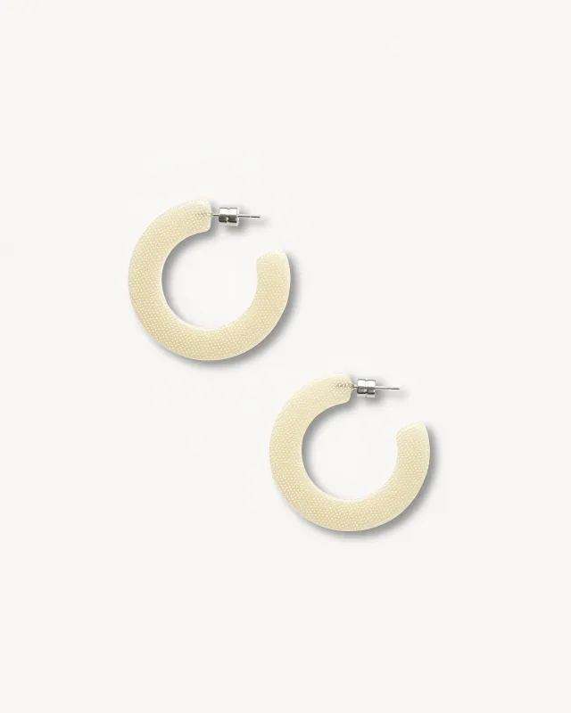 Kate Hoops in Cream Dot sold by Machete