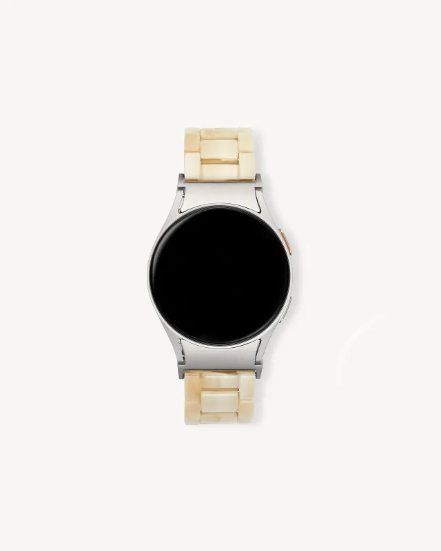 Samsung Galaxy Band in Alabaster made by Machete