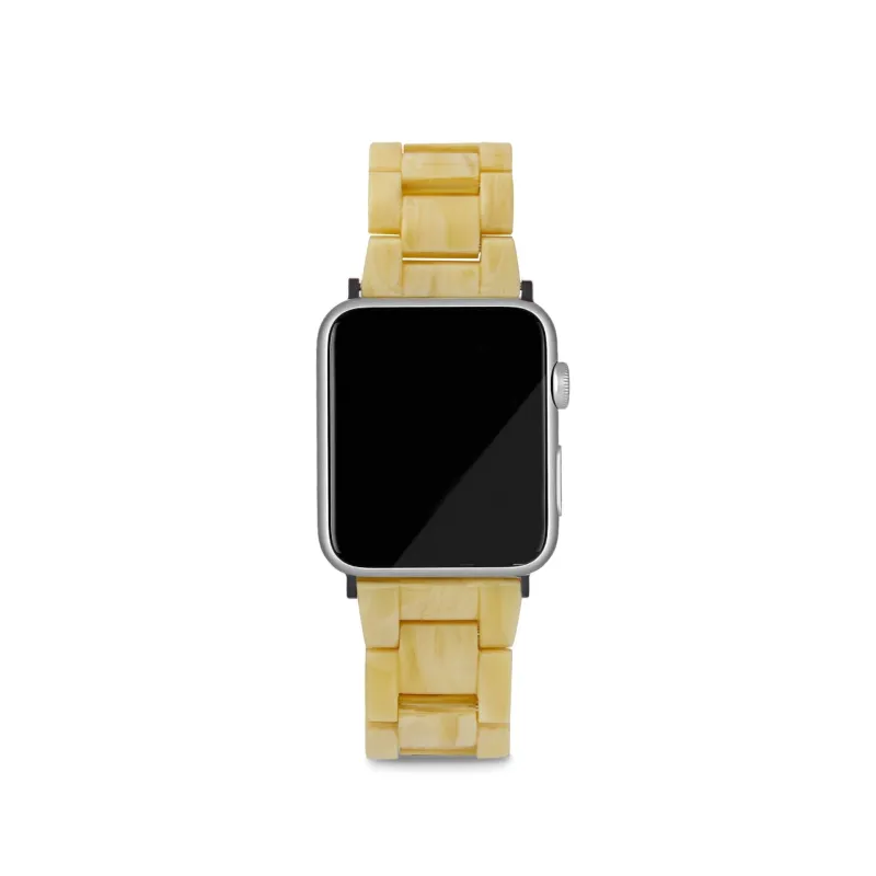 Apple Watch Band in Naples Yellow sold by Machete