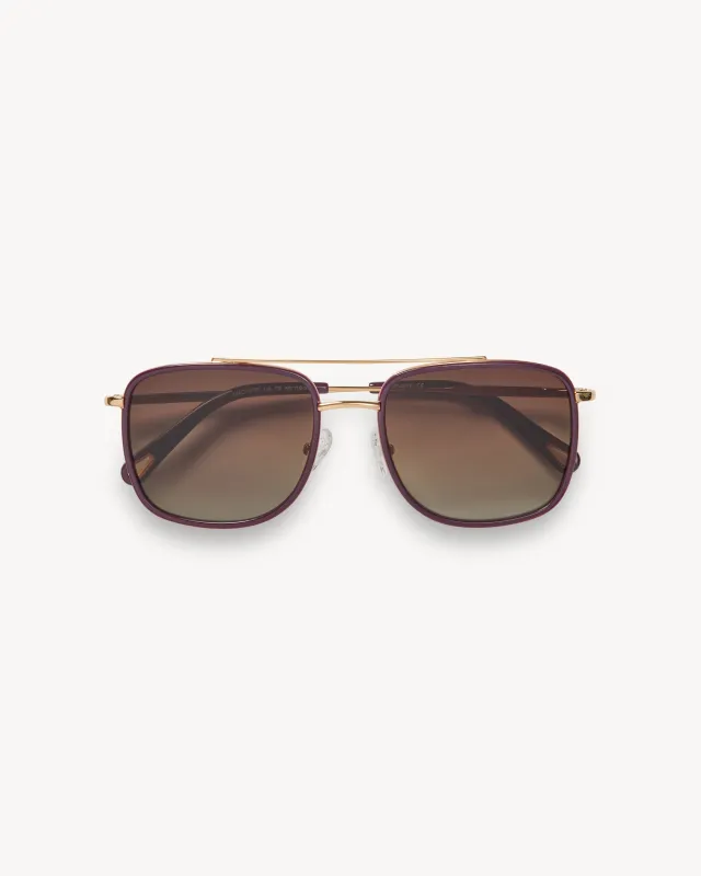 Amelia Sunglasses in Royal Peony sold by Machete