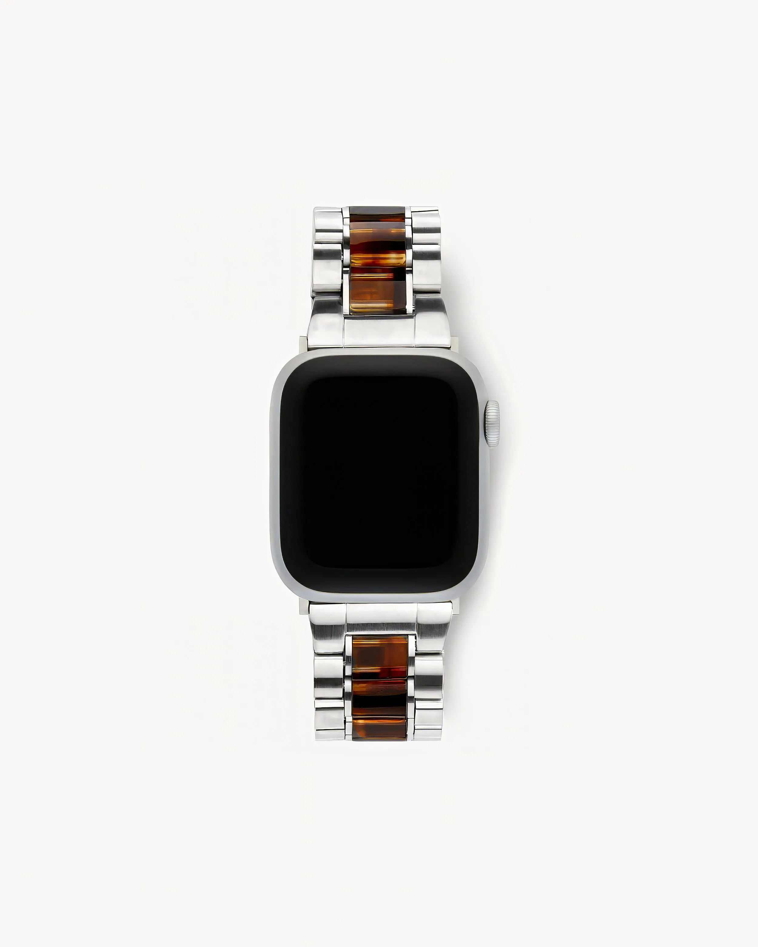 Apple Watch Band Silver in Bourbon sold by Machete