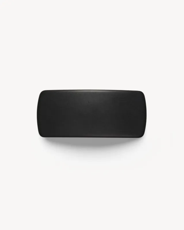 Jumbo Box Barrette in Black Matte sold by Machete