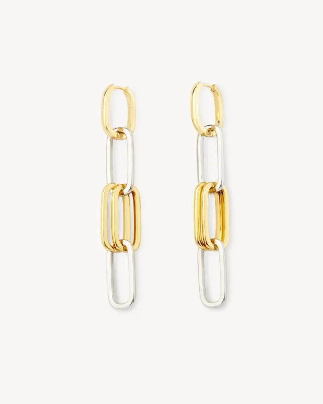 Grande Paperclip Earrings sold by Machete