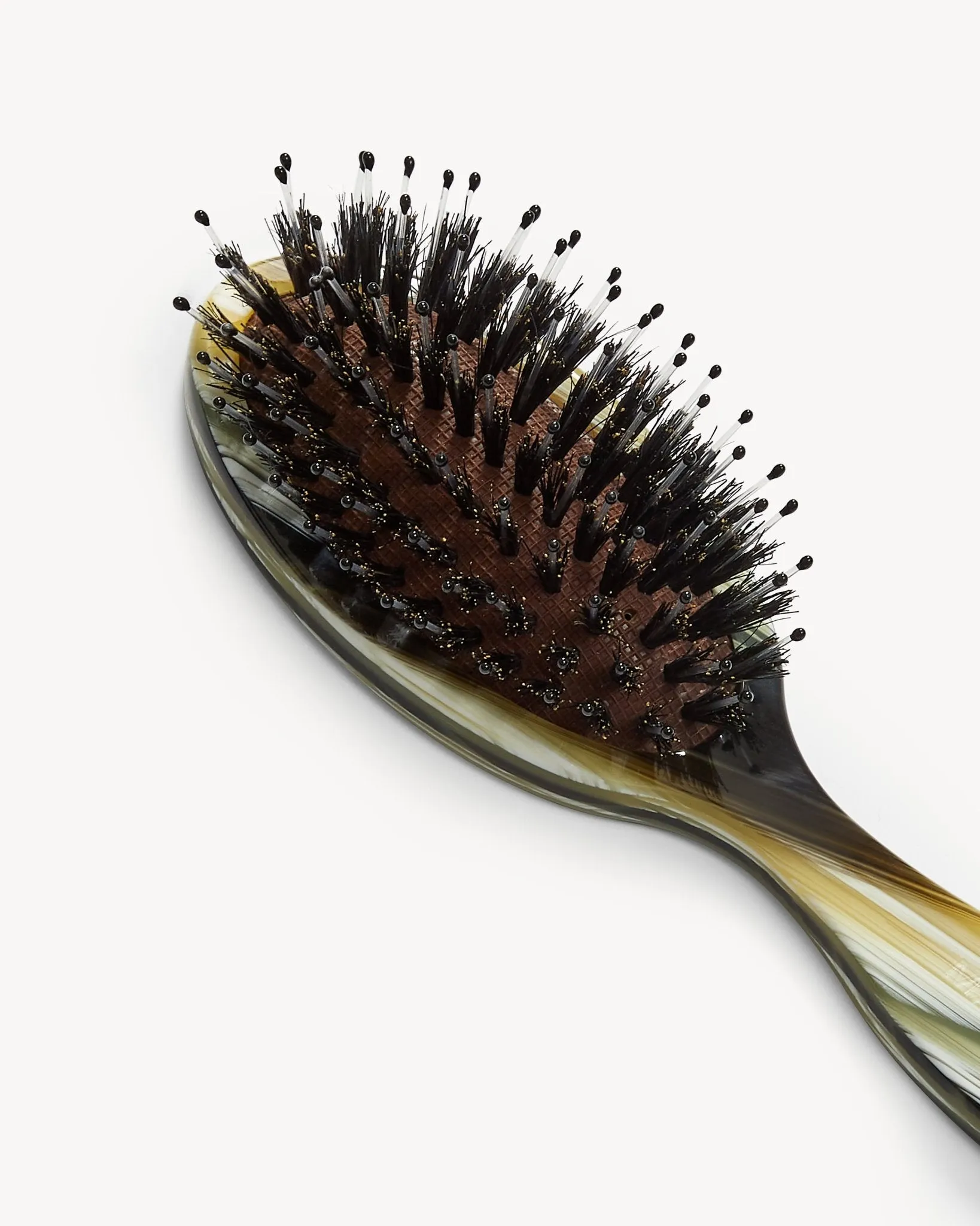 Travel Hair Brush in Horn sold by Machete product image thumbnail 2