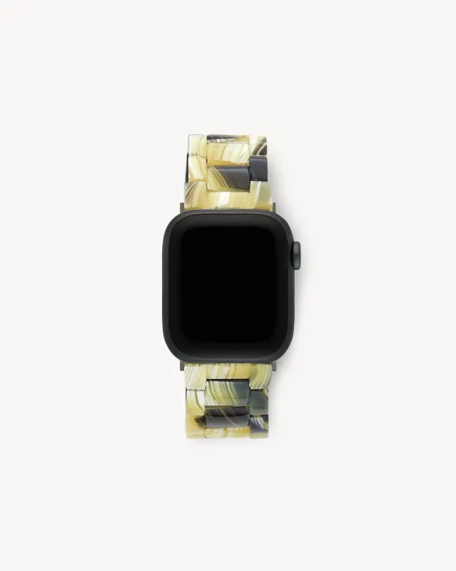 Apple Watch Band in Horn sold by Machete