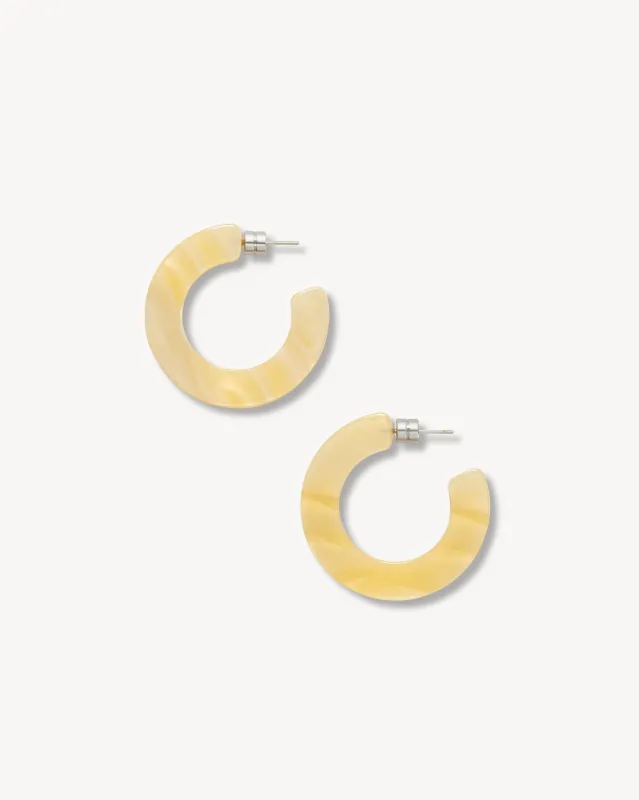 Kate Hoops in Citrine sold by Machete